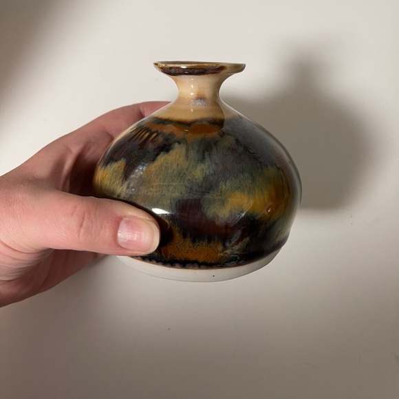 Glazed bud vase decor boho decor - Picture 5 of 7